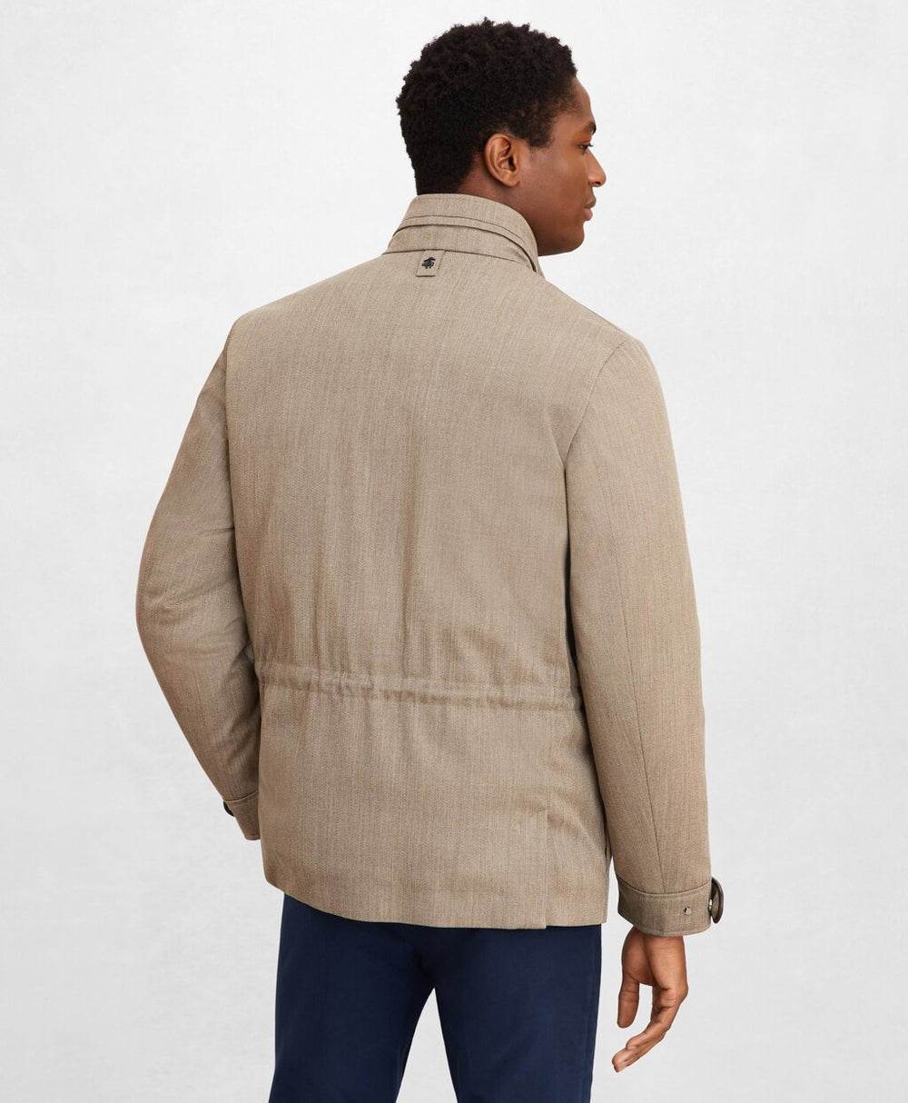 Brooks Brothers Men Golden Fleece® Four-Pocket Field Jacket