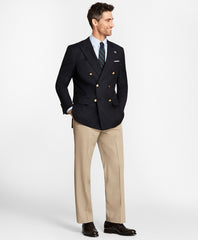 Brooks Brothers Men Country Club Madison Fit Saxxon™ Wool Double-Breasted Blazer