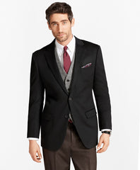 Brooks Brothers Men Madison Fit Two-Button Cashmere Sport Coat