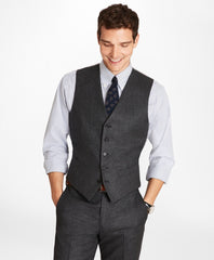 Brooks Brothers Men Wool Flannel Vest