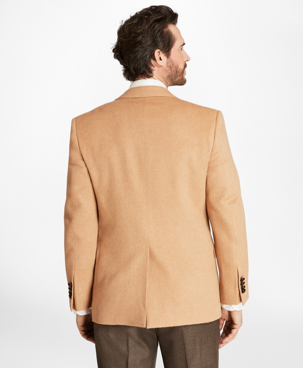 Brooks Brothers Men Regent Fit Camel Hair Sport Coat