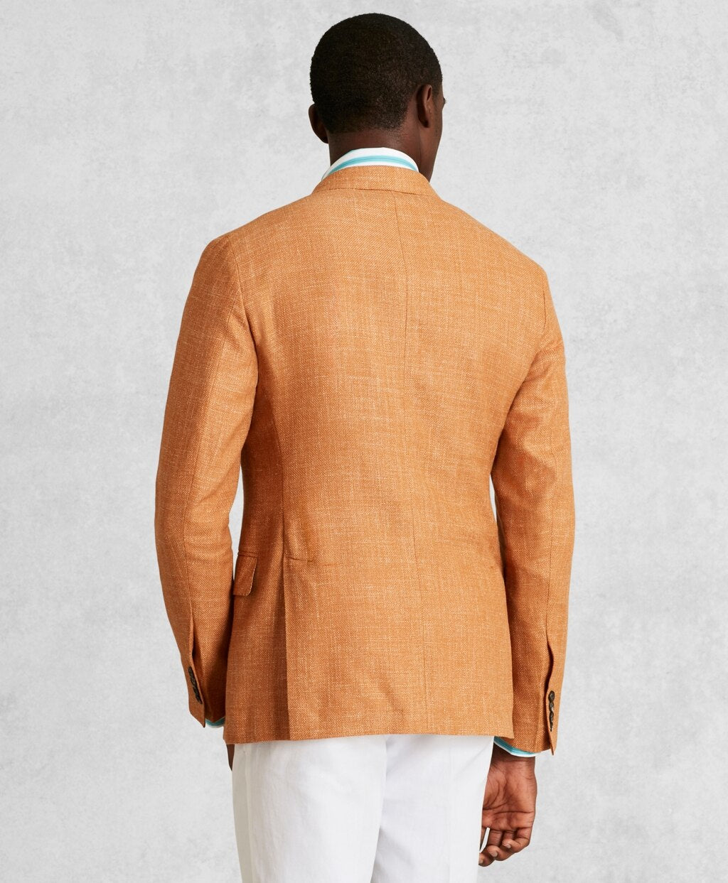 Brooks Brothers Men Golden Fleece® Wool-Blend Basketweave Sport Coat