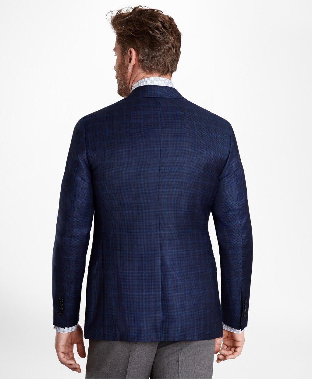 Brooks Brothers Men Regent Fit Check Sport Coat