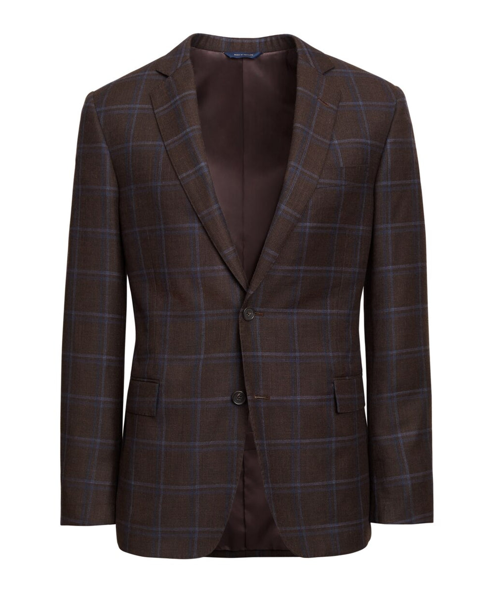 Brooks Brothers Men Regent Fit Plaid Sport Coat