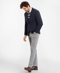 Brooks Brothers Men Regent Fit Two-Button Herringbone Knit Sport Coat