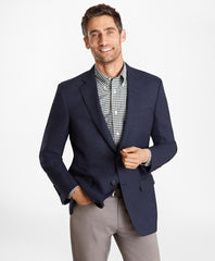 Brooks Brothers Men Madison Fit Hopsack Sport Coat