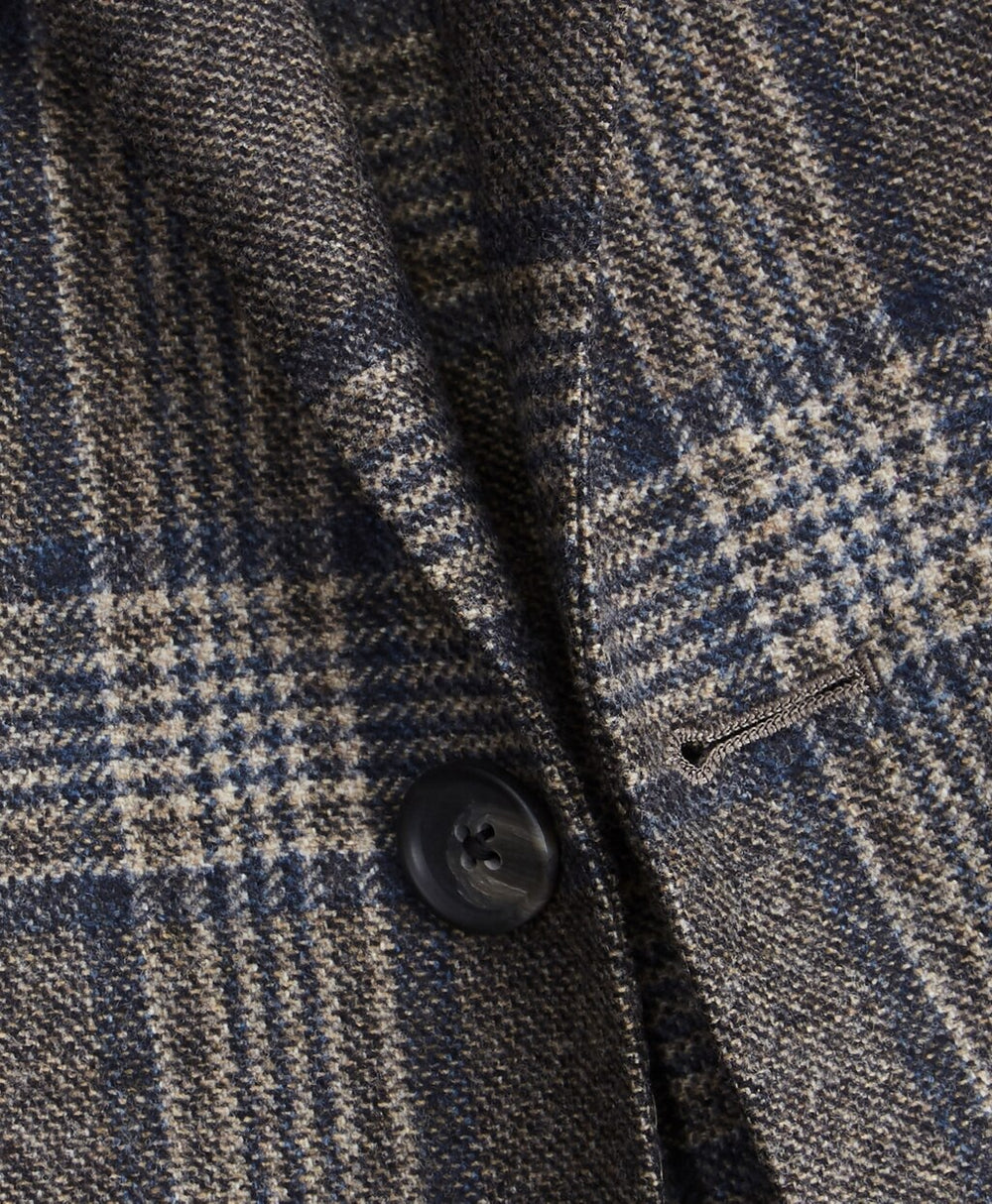 Brooks Brothers Men Regent Fit Large Check Sport Coat