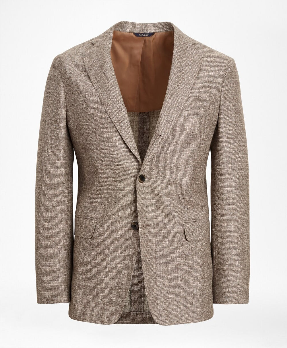 Brooks Brothers Men Golden Fleece® Three-Button Twill Sport Coat