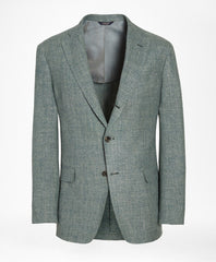 Brooks Brothers Men Golden Fleece® Three-Button Basketweave Sport Coat