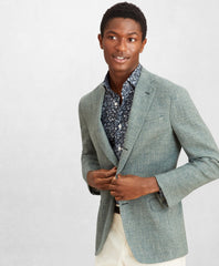Brooks Brothers Men Golden Fleece® Three-Button Basketweave Sport Coat