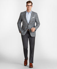 Brooks Brothers Men Regent Fit Three-Button Hopsack Sport Coat