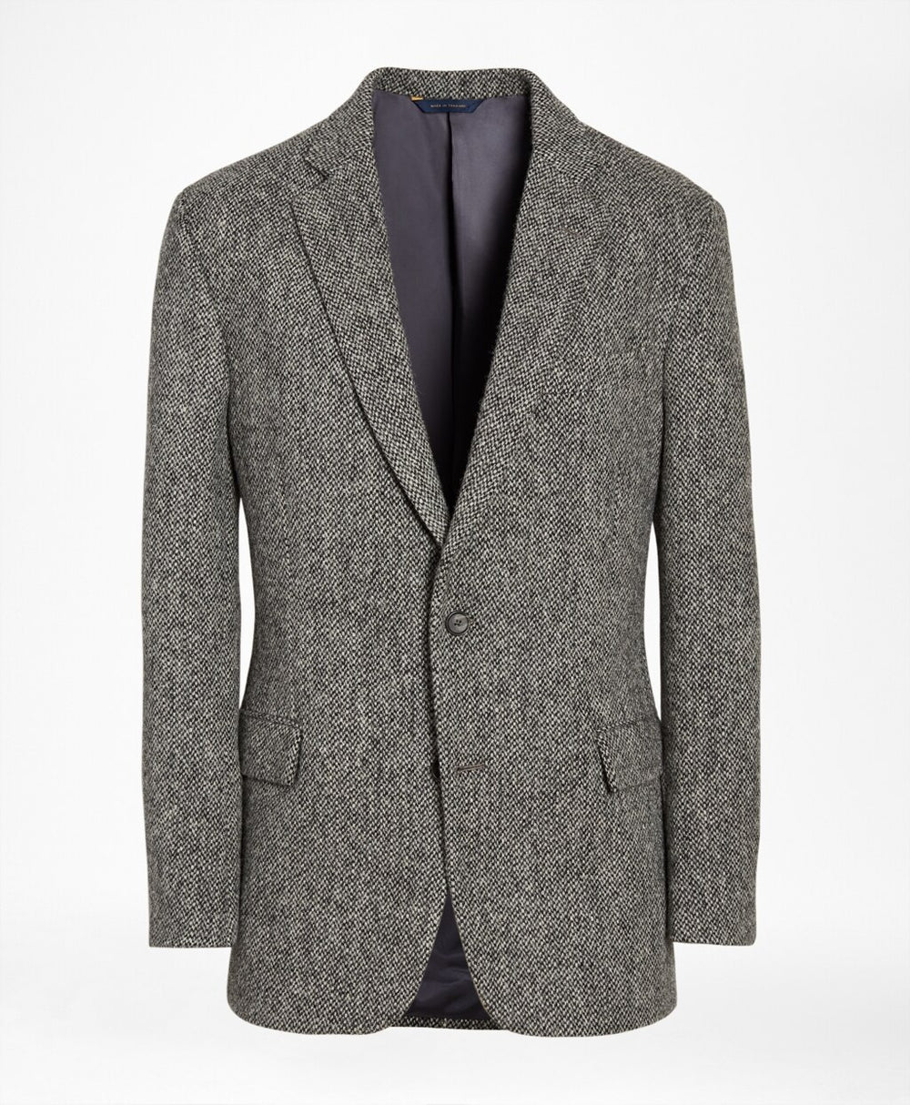Brooks Brothers Men Regent Fit Harris Tweed Sport Coat
