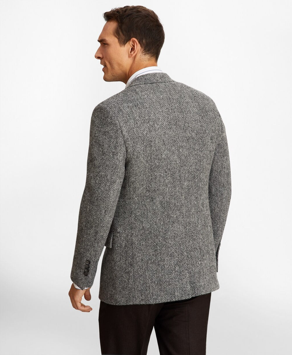 Brooks Brothers Men Regent Fit Harris Tweed Sport Coat