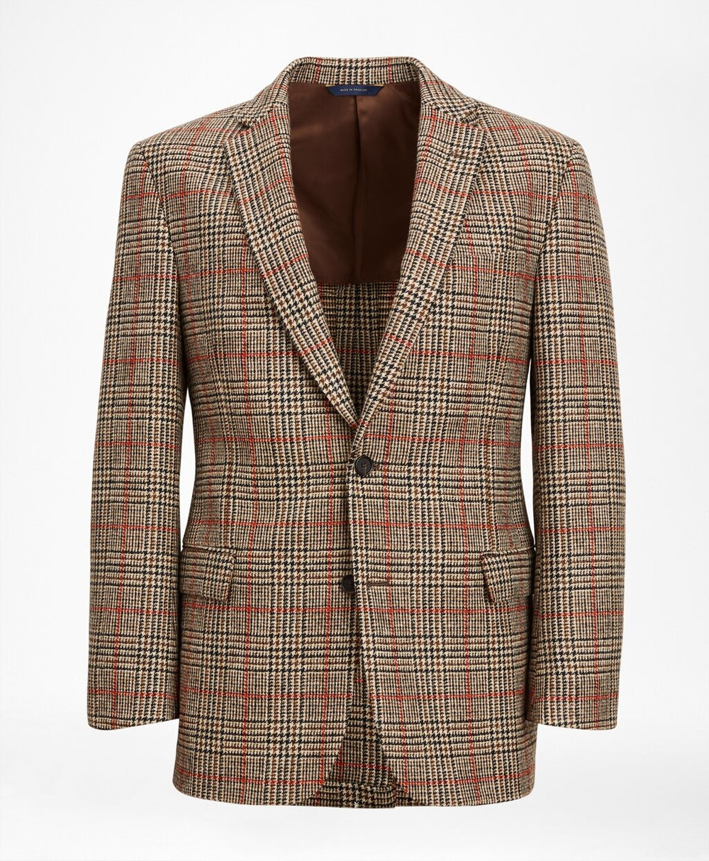 Brooks Brothers Men Regent Fit Plaid Sport Coat