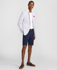 Brooks Brothers Men Milano Fit Stripe Seersucker Sport Coat