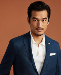 Brooks Brothers Men Golden Fleece® BrooksCloud™ Three-Button Linen-Wool-Silk Sport Coat