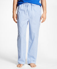 Brooks Brothers Men Framed Gingham Lounge Set
