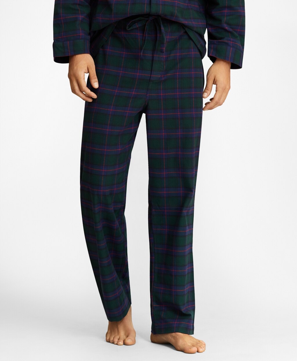 Brooks Brothers Men Tartan Flannel Pajamas