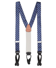 Brooks Brothers Men Diagonal Stripe Suspenders