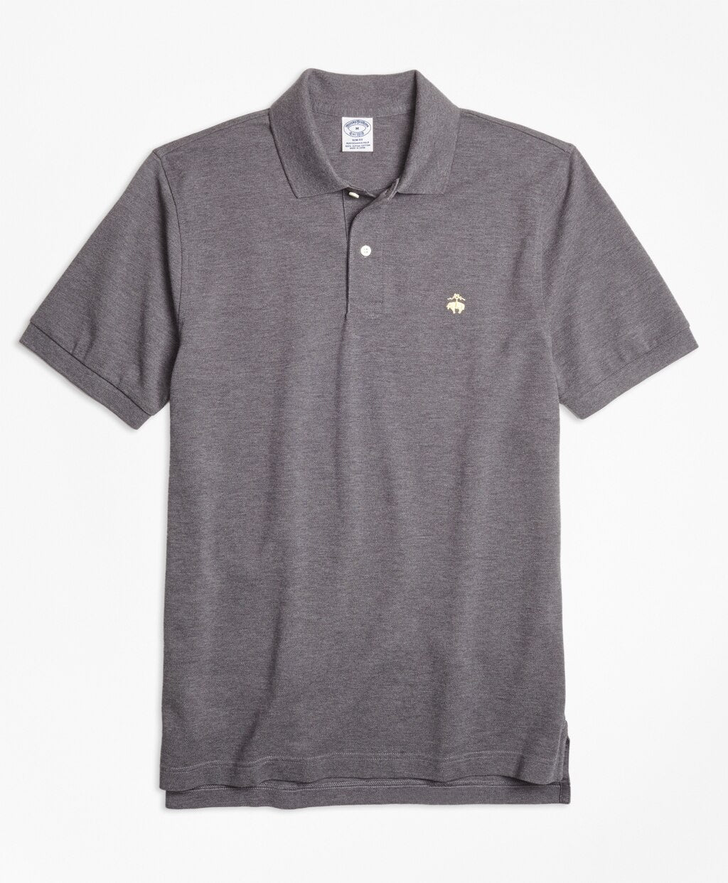 Brooks Brothers Men Slim Fit Supima® Cotton Performance Polo Shirt-Basic Colors