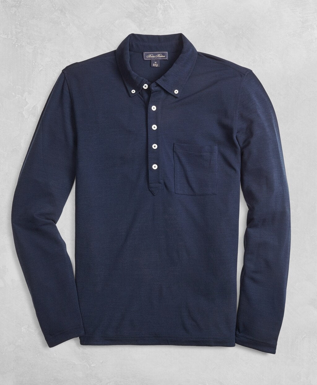 Brooks Brothers Men Golden Fleece® BrooksTech™ Long-Sleeve Polo Shirt