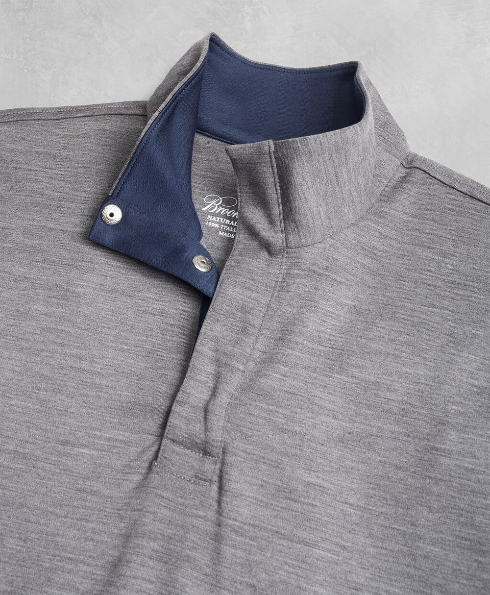 Brooks Brothers Men Golden Fleece® BrooksTech™ Mockneck