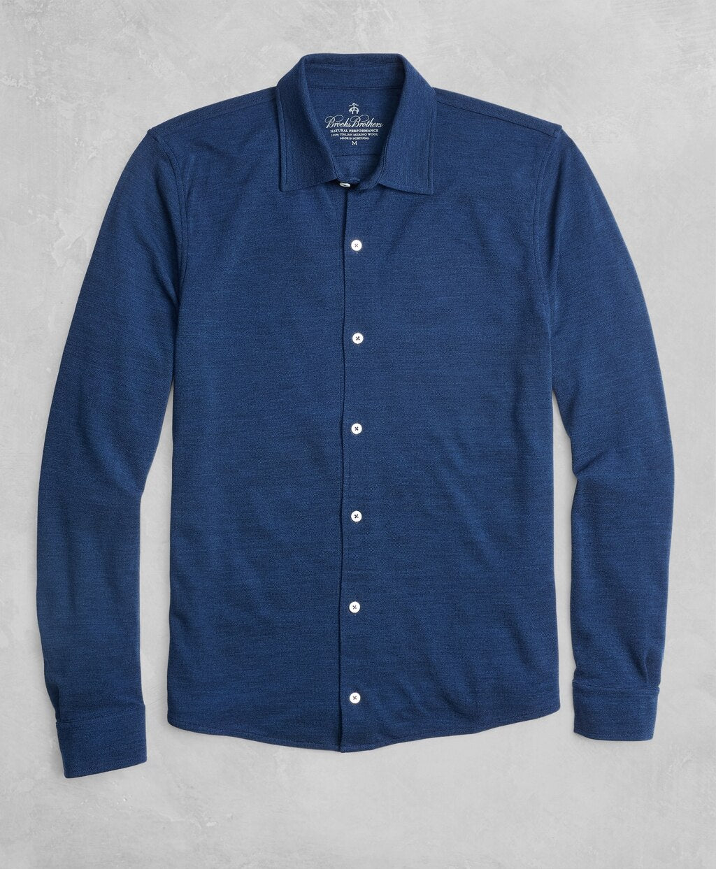 Brooks Brothers Men Golden Fleece® BrooksTech™ Pique Sport Shirt