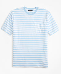 Brooks Brothers Men Supima® Cotton Stripe T-Shirt