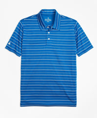 Brooks Brothers Men Performance Series Bird's-Eye Stripe Polo Shirt