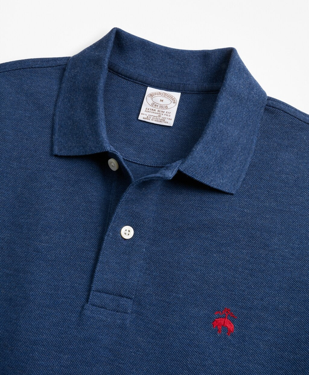Brooks Brothers Men Extra-Slim Fit Stretch Supima® Cotton Performance Polo Shirt