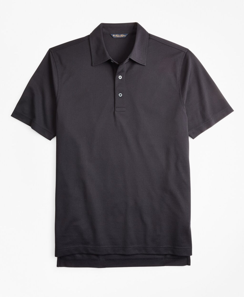 Brooks Brothers Men Premium Extra-Fine Supima® Cotton Pique Short-Sleeve Polo