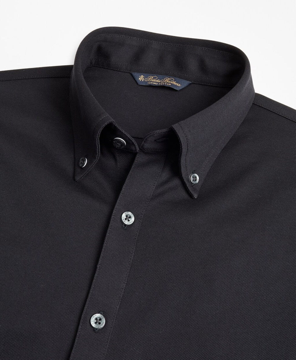 Brooks Brothers Men Premium Extra-Fine Supima® Cotton Pique Button-Down Shirt