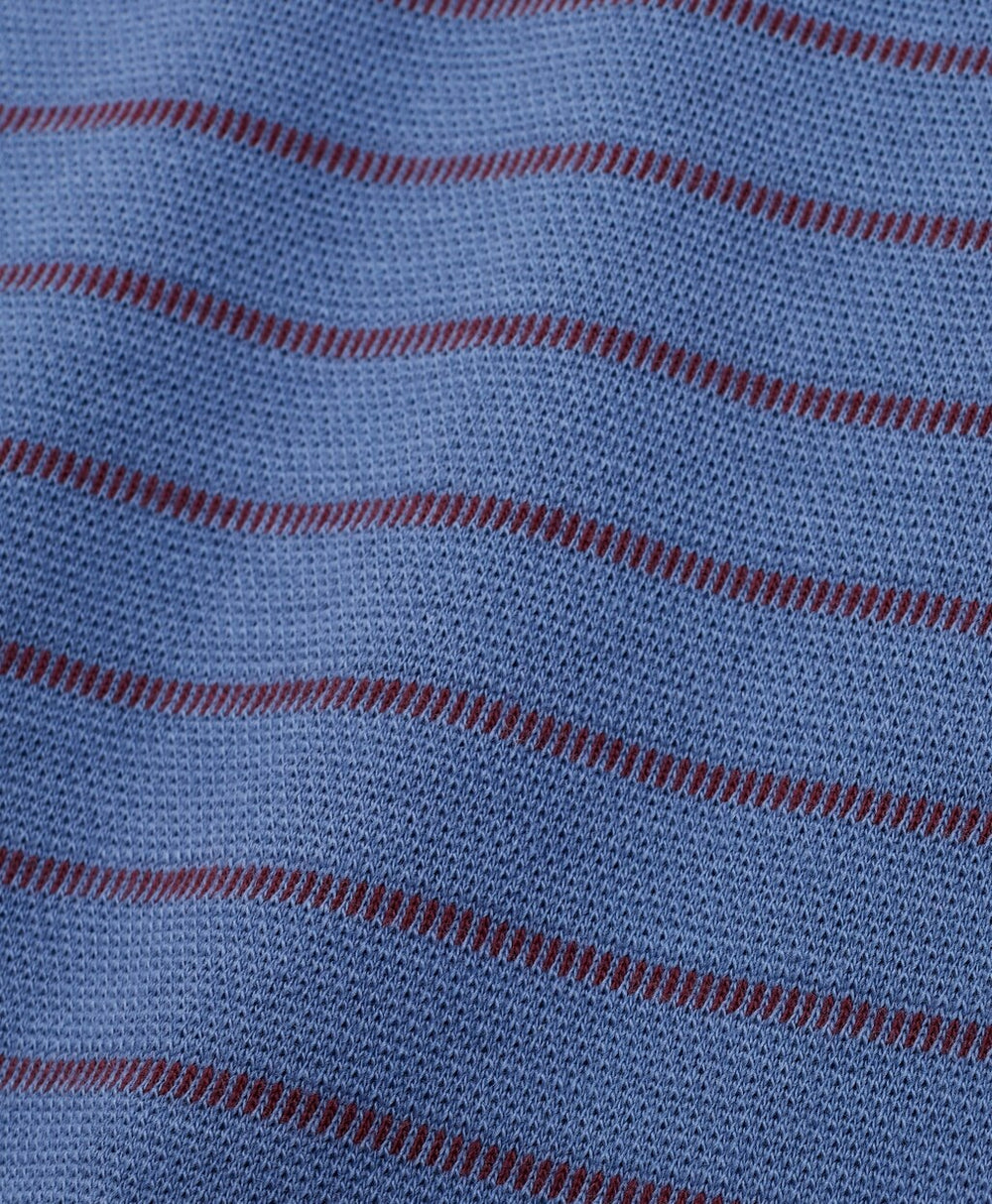 Brooks Brothers Men Original Fit Jacquard Stripe Polo Shirt
