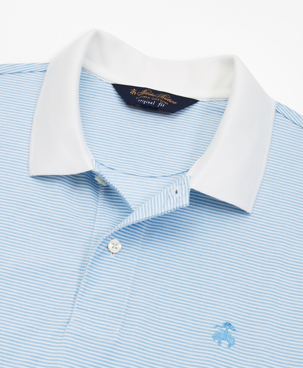 Brooks Brothers Men Original Fit Stripe Polo Shirt
