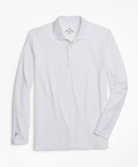 Brooks Brothers Men Performance Series Long-Sleeve Polo Shirt