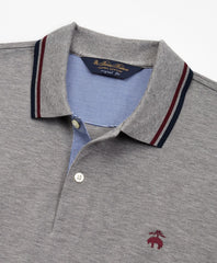 Brooks Brothers Men Original Fit Stripe Trim Polo Shirt