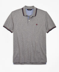 Brooks Brothers Men Original Fit Stripe Trim Polo Shirt