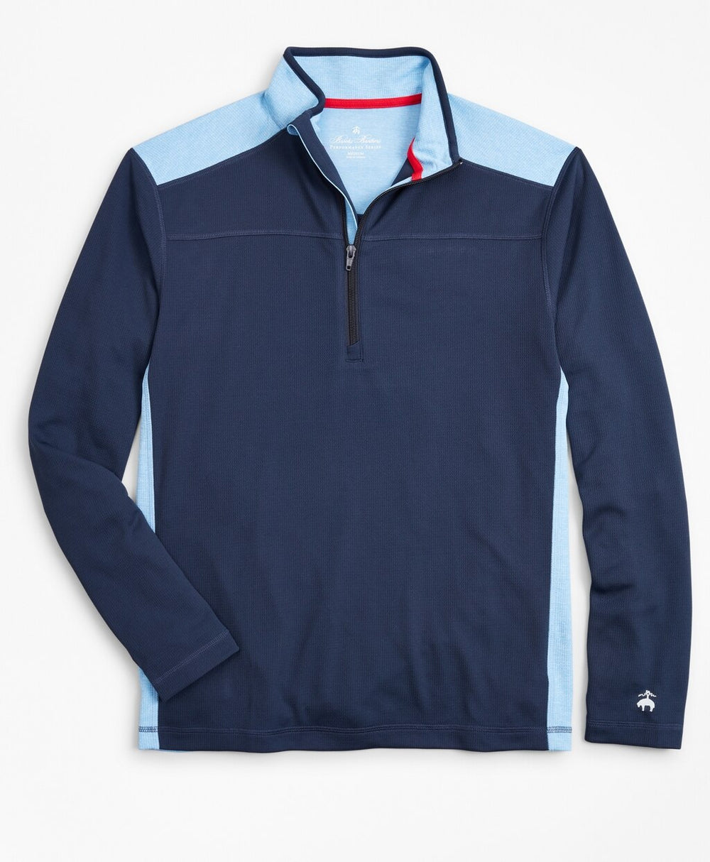 Brooks Brothers Men Performance Series Half-Zip