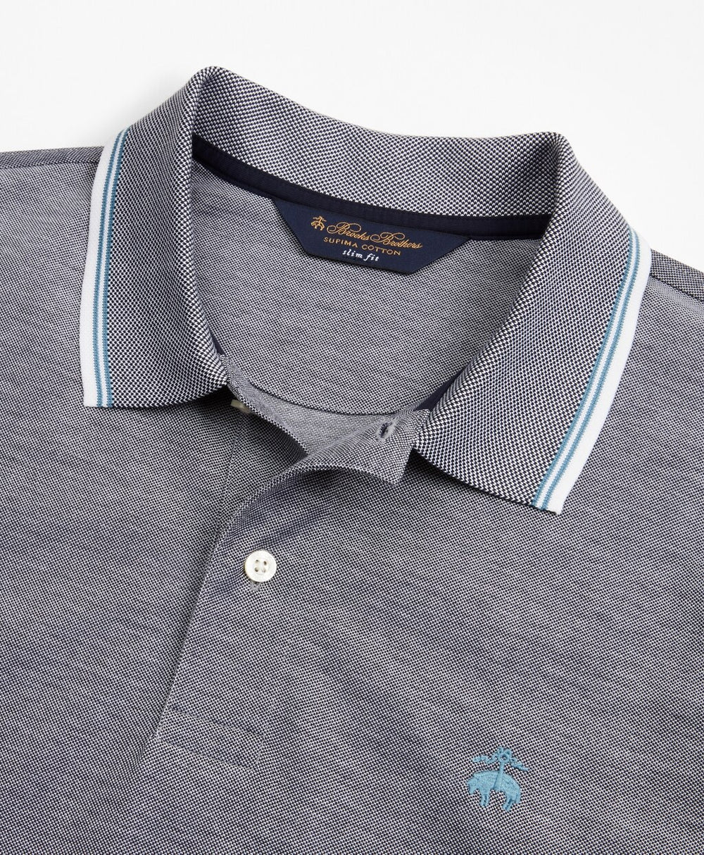 Brooks Brothers Men Slim Fit Tipped Polo Shirt