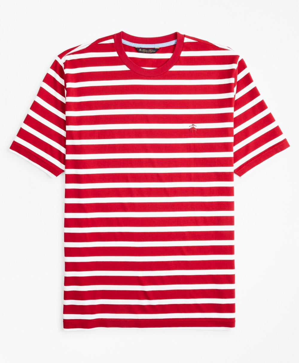 Brooks Brothers Men Supima® Cotton Stripe T-Shirt