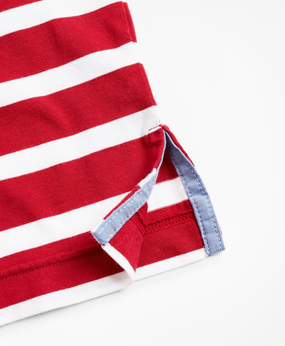 Brooks Brothers Men Supima® Cotton Stripe T-Shirt