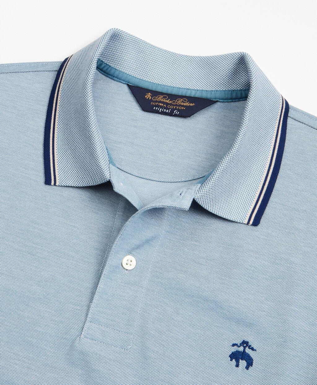 Brooks Brothers Men Original Fit Tipped Polo Shirt