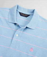 Brooks Brothers Men Slim Fit Thin Stripe Polo Shirt