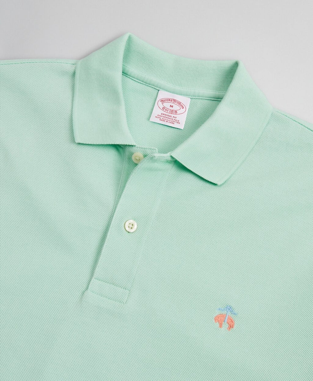 Brooks Brothers Men Original Fit Stretch Supima® Cotton Performance Polo Shirt