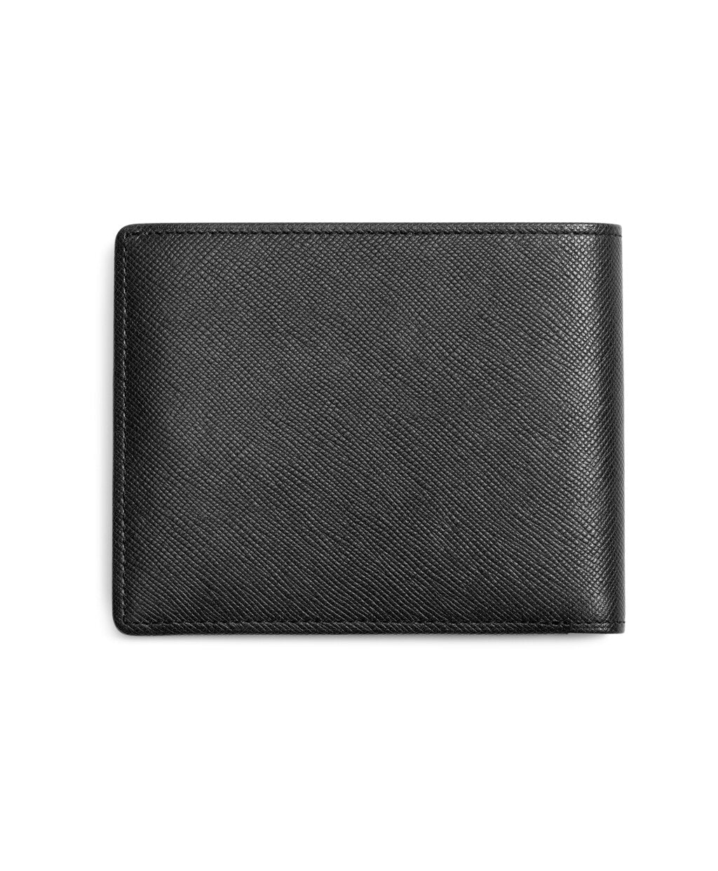 Brooks Brothers Men Saffiano Leather Wallet