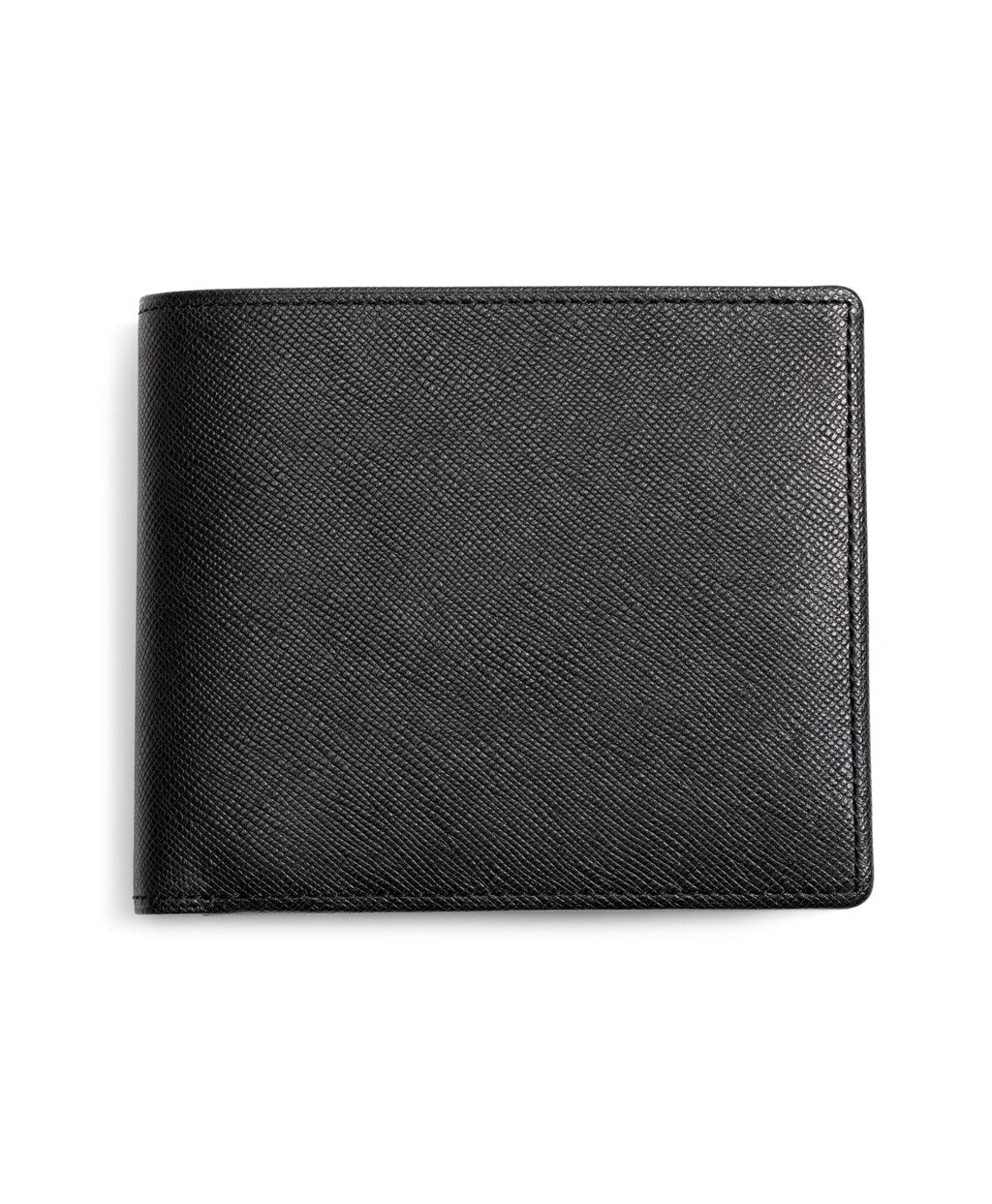 Brooks Brothers Men Saffiano Leather Euro Wallet