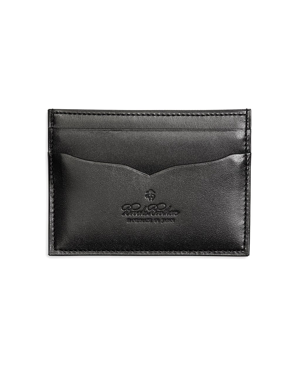 Brooks Brothers Men Saffiano Leather Card Case