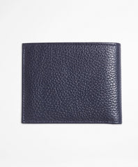 Brooks Brothers Men Pebble Leather Wallet