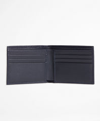 Brooks Brothers Men Pebble Leather Wallet