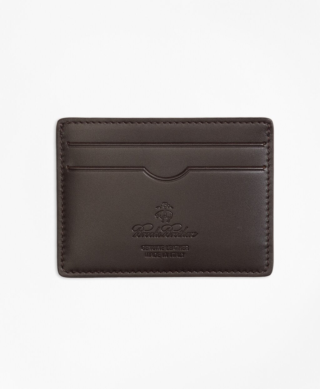 Brooks Brothers Men Leather Card Case